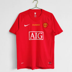 2007-2008 Manchester United home Champions League version