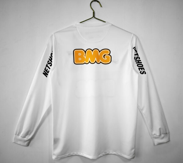 2012-2013 seasonSantos' long-sleeved retro home jersey - Image 2
