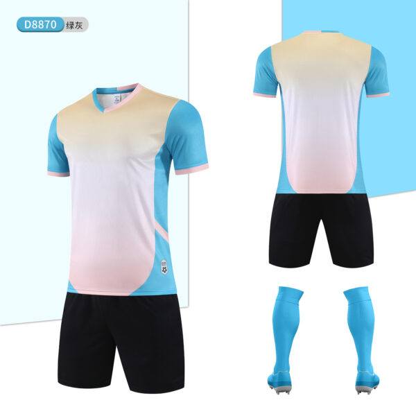D8870 Football training suit for adults and children - Image 6